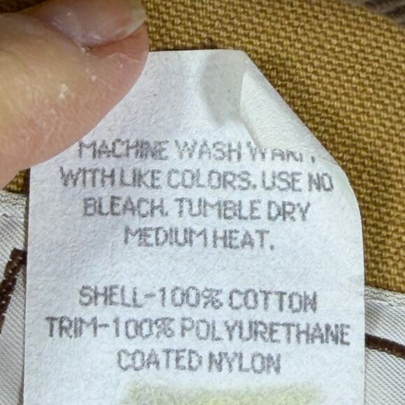 Duxback Men Medium Tan Hunting Zip Front Vest Outdoor Field Shooting Sportswear - Picture 2 of 10